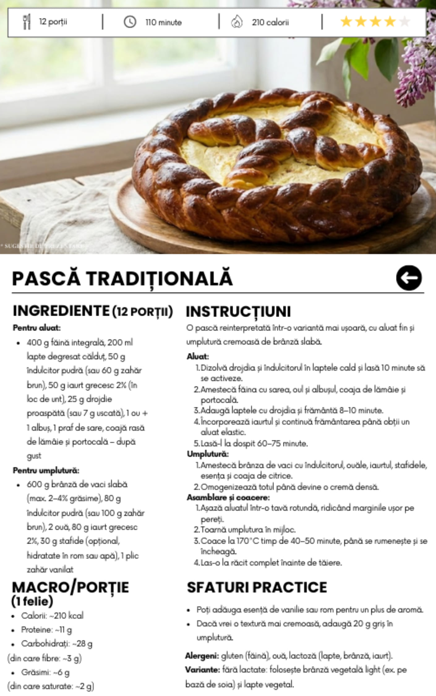 Rețetă din protocol