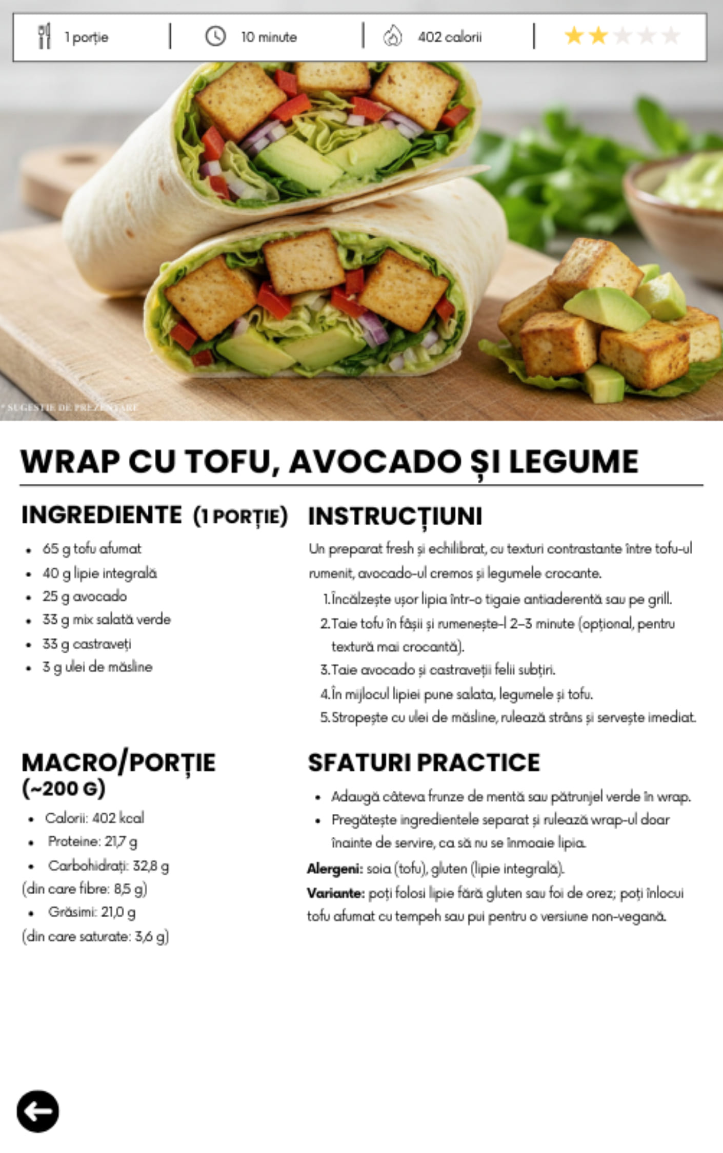 Rețetă din protocol